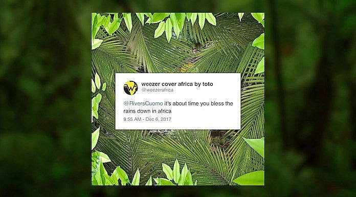 Weezer cover Toto's "Africa" after fan campaign.