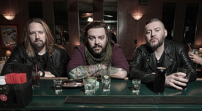 Seether (L-R: John Humphrey, Shaun Morgan, Dale Stewart)