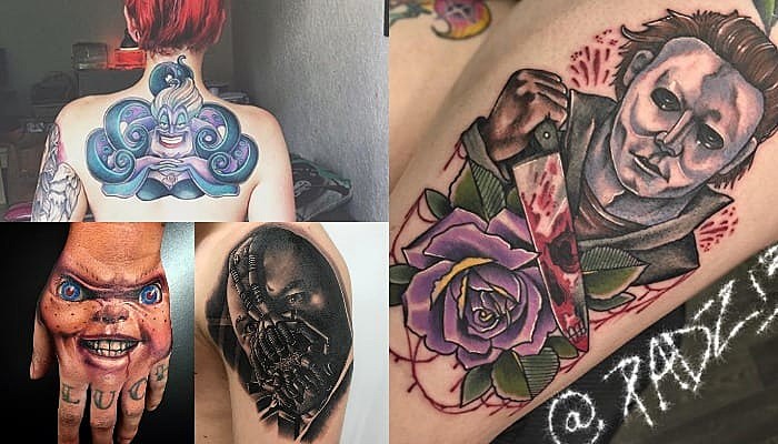 20 tattoos of our favorite villains that you need to see