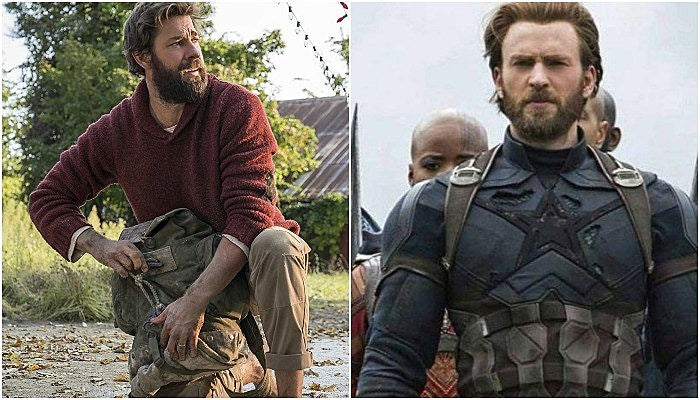 john krasinski and captain america