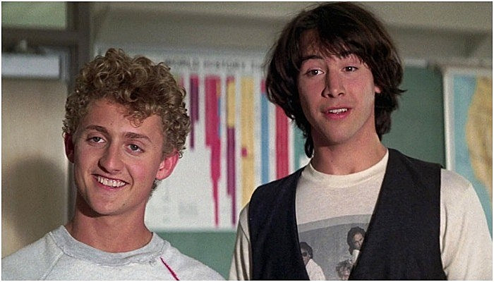 bill and ted movie screenshot