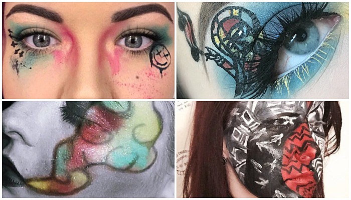 album makeup looks