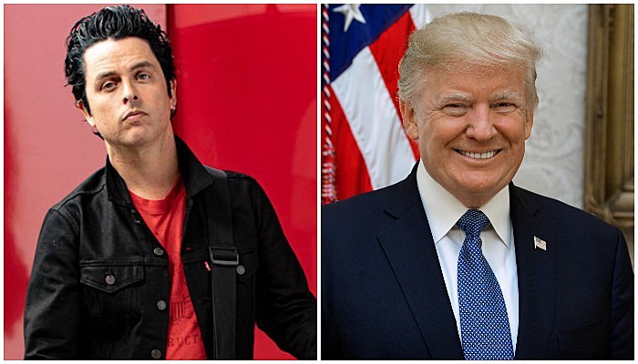 Billie Joe Armstrong Donald Trump