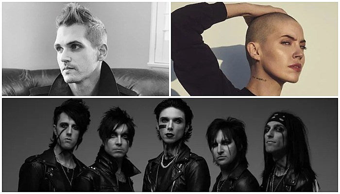 Black Veil Brides Mikey Way Bishop Briggs Hot Topic