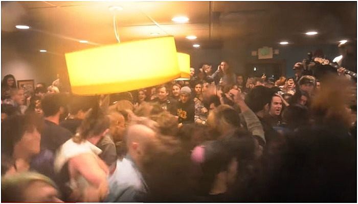 Denny's mosh pit, wacko