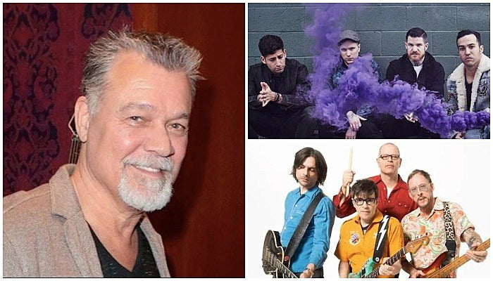 Eddie Van Halen Weezer Fall Out Boy