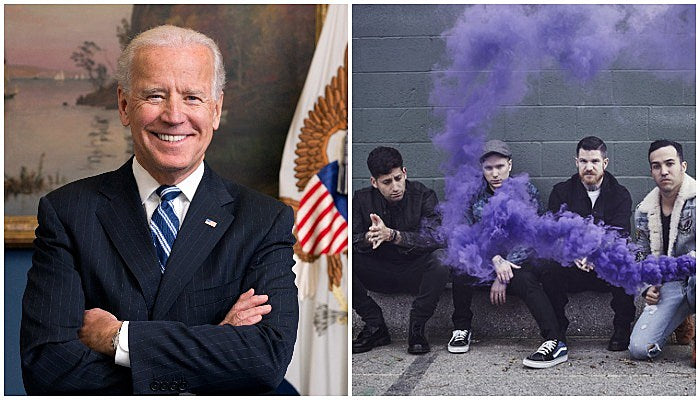 Fall Out Boy Joe Biden