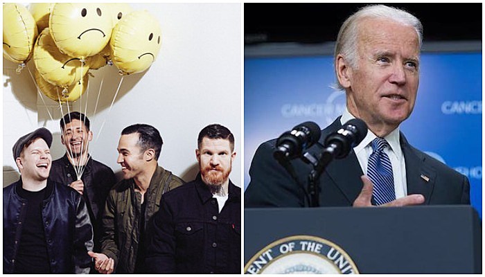 Fall Out Boy Joe Biden