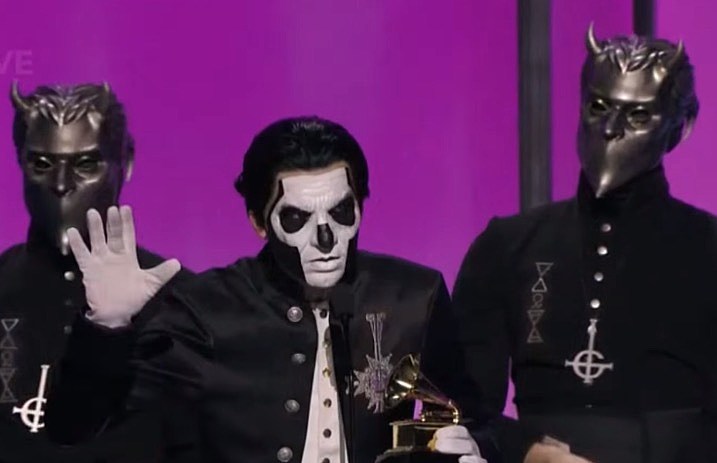 Ghost_-_Grammy_speech