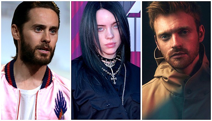 Jared Leto Billie Eilish FINNEAS