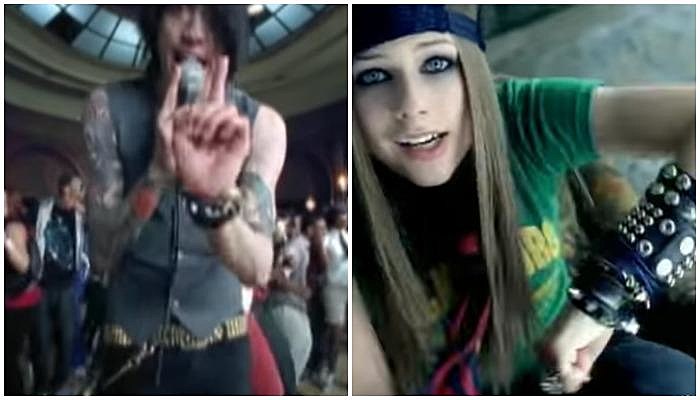 avril lavigne metro station