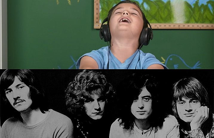 KidsReactLedZeppelin