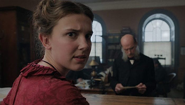 Millie Bobby Brown Enola Holmes Netflix-min