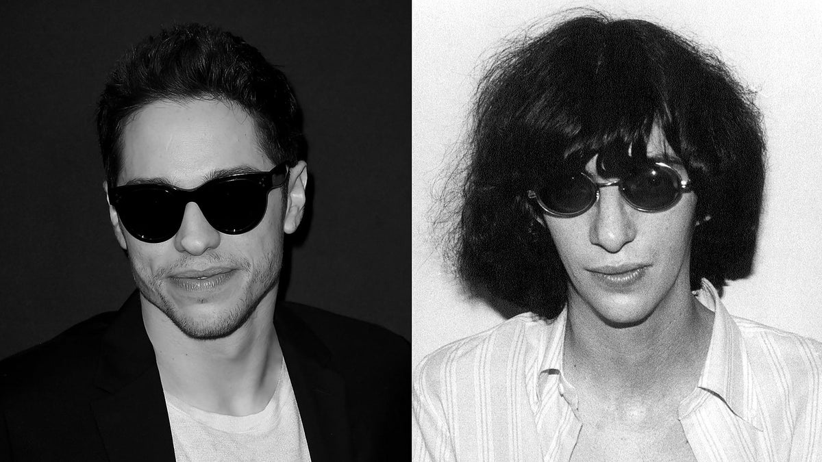 Pete Davidson & Joey Ramone-min