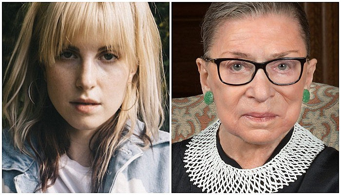 Ruth Bader Ginsburg Hayley Williams