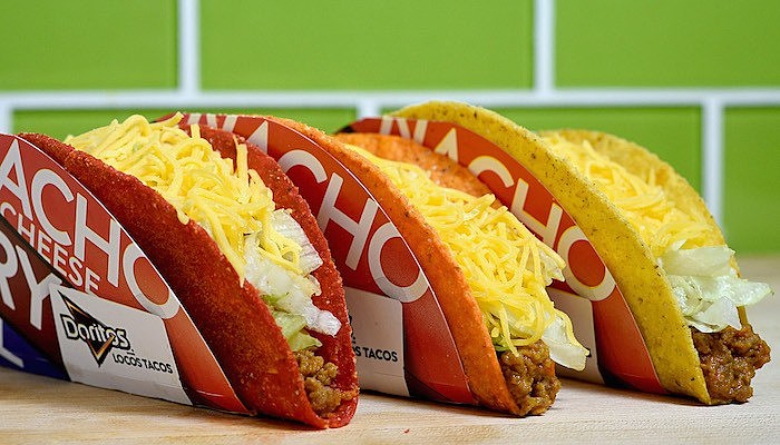 Taco Bell Doritos Locos Tacos