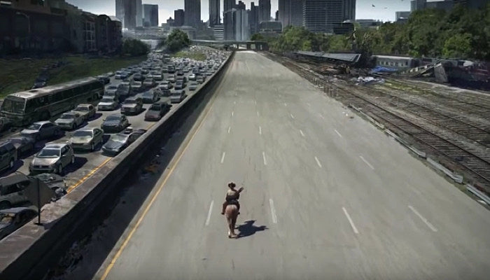 The Walking Dead highway