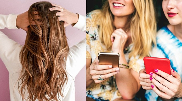 Millennials hair & phones