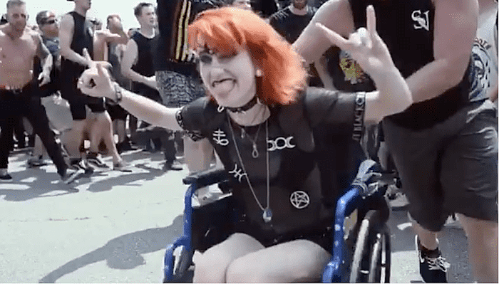 carrie brum wheelchair circle pit