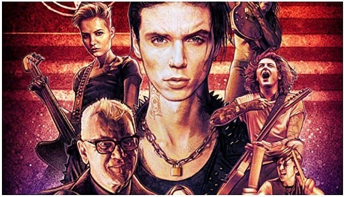 american satan andy biersack paradise city