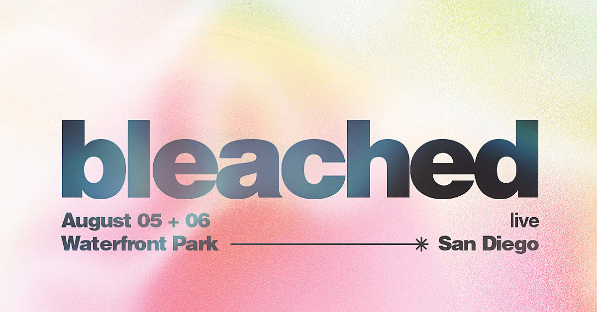 bleached festival lineup