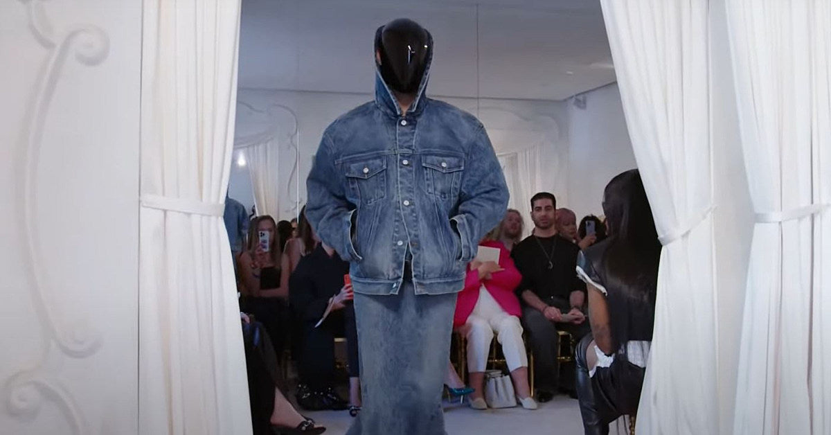 balenciaga canadian tuxedo