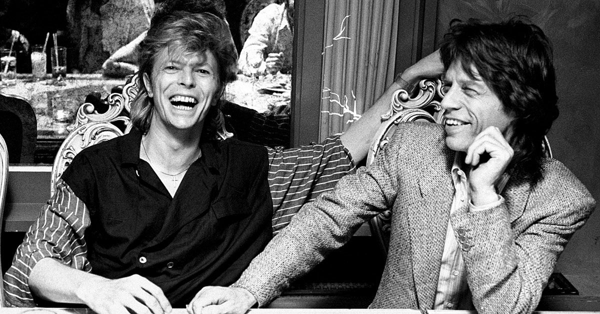 david bowie, mick jagger