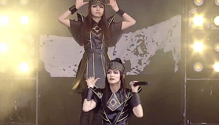 BABYMETAL perform live at Download Festival