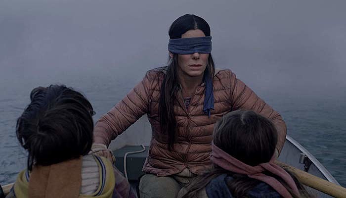 bird box sandra bullock boat