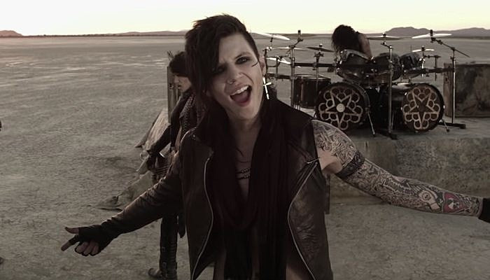 black veil brides in the end video andy biersack