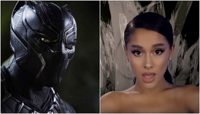 Black Panther and Ariana Grande