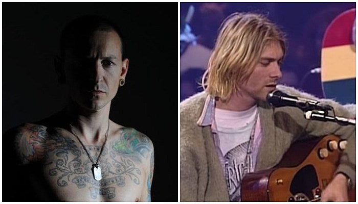 chester bennington linkin park nirvana kurt cobain