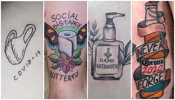 coronavirus tattoos