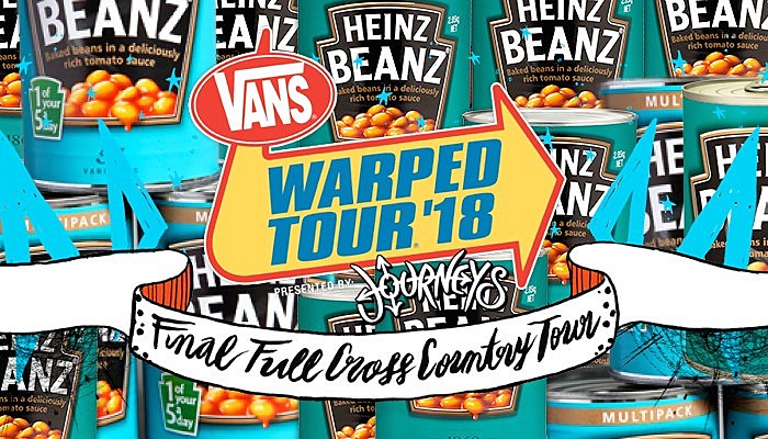 Can o' beans at Warped?