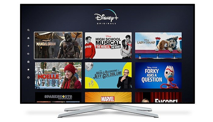 disney+ screen