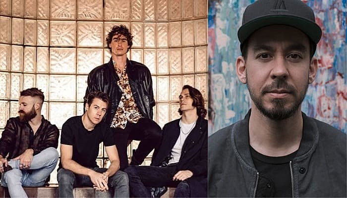 Don Broco and Mike Shinoda of Linkin Park.