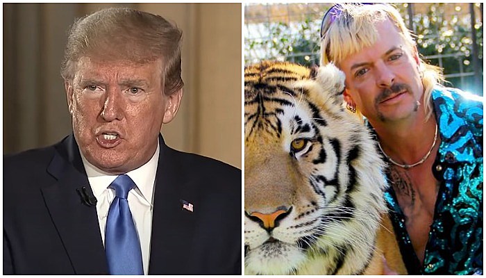 donald trump tiger king joe exotic
