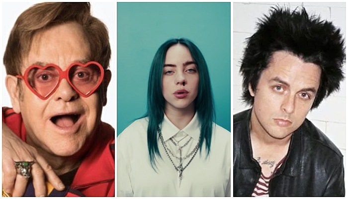 elton john billie eilish billie joe armstrong