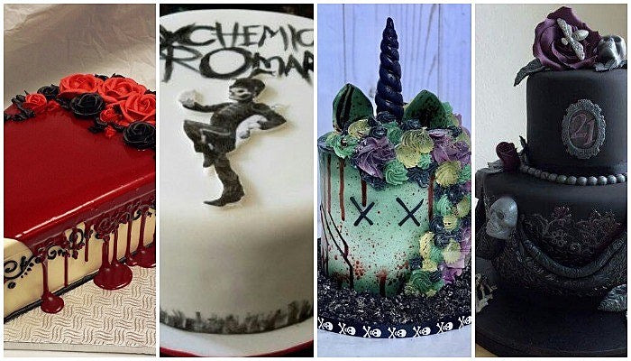 emo birthday cakes