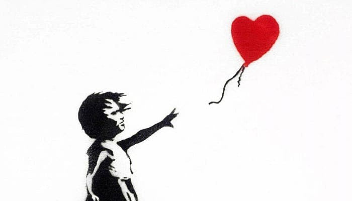 Girl With Balloon by Banksy