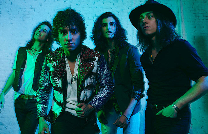 L-R: Sam Kiszka, Josh Kiszka, Danny Wagner, Jake Kiszka