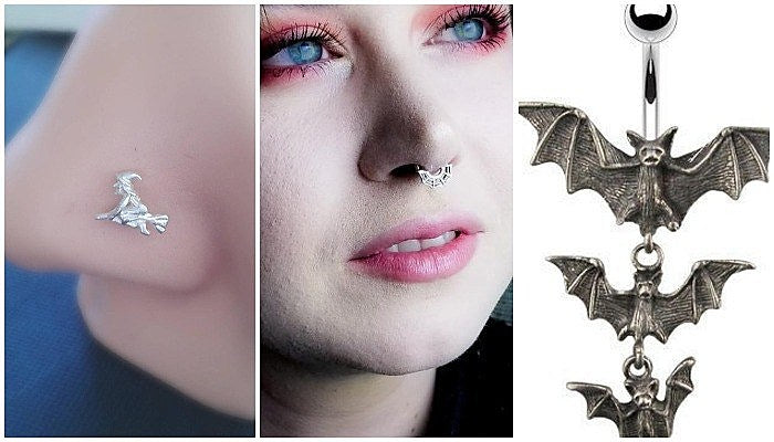 halloween body jewelry