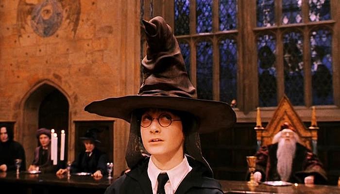 harry potter hogwarts sorting hat