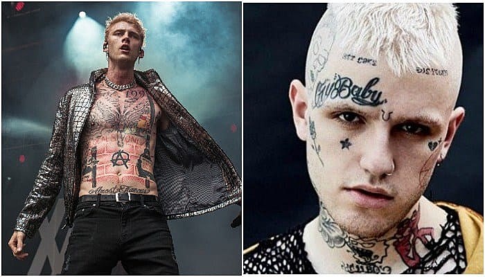 hip-hop samples mgk lil peep