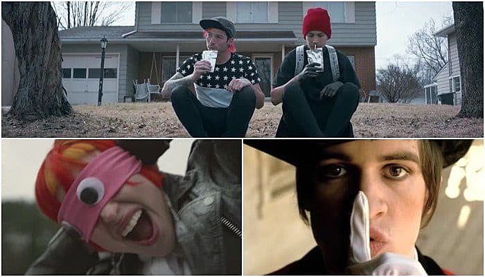billboard hot 100 paramore twenty one pilots panic at the disco