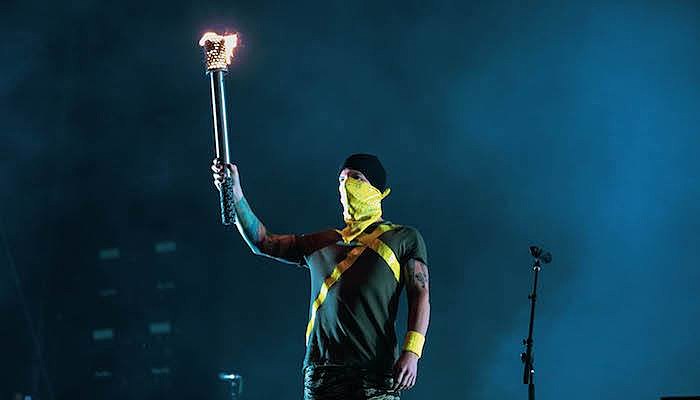 josh dun twenty one pilots lolla