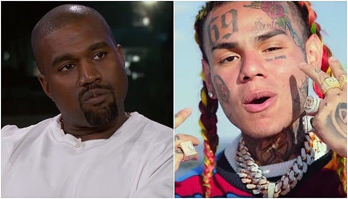 kanye west tekashi 6ix9ine