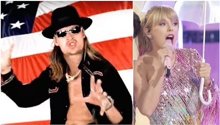 Kid Rock, Taylor Swift