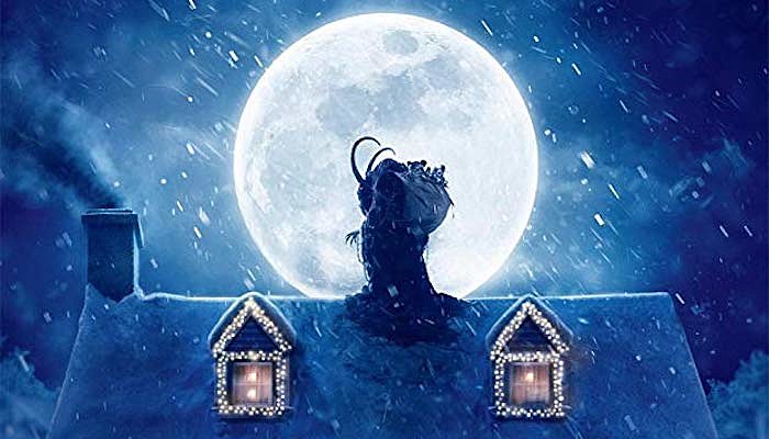 krampus on the mantle fye elf on the shelf