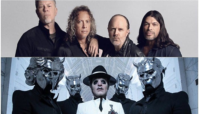 metallica and ghost